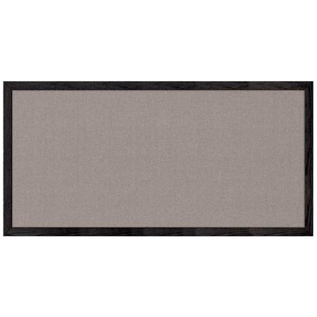 UNITED VISUAL PRODUCTS Combo Board, 72"x48", Black Frame/White Porcelain & Cork UVDECORK7248B-WHTPORC-CORK